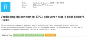 epc opleveren sbrcur